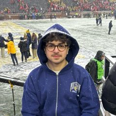 Gabe Hassan at Michigan Stadium